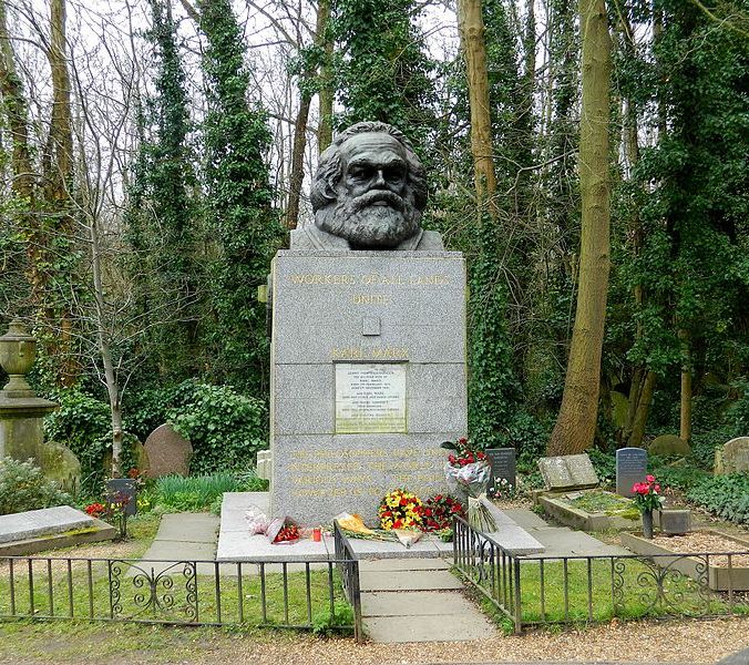 Μνήμα του Μαρξ στο κοιμητήριο Χάιγκεϊτ, Λονδίνο